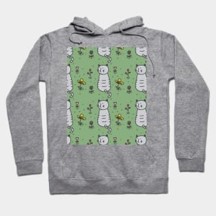 Pattern cute cats ,Funny cats Hoodie